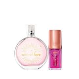 AVON Wish Of Love Kadın Parfüm ve Besleyici Dudak Yağı Seti