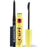 Avon Wondercurl Maskara ve Pırıltılı Göz Kalemi Paketi - 1