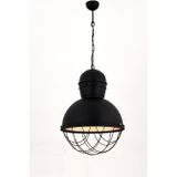 Avonni 4106 Siyah Boyalı Daire Avize