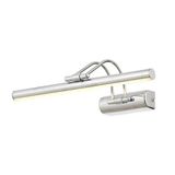 Avonni AP-4358-K Krom Kaplama Aplik LED Metal Pleksi H: 11 cm, WxD: 35x24 cm