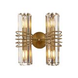 Avonni AP-60398-2E E14 Metal Kristal 30x20 cm Eskitme Kaplama Aplik