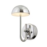 Avonni AP-64004-K Krom Kaplama Aplik LED Metal Pleksi H: 25 cm, WxD: 12x20 cm