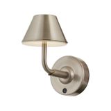 Avonni AP-64006-N Nikel Kaplama Aplik LED Metal Pleksi H: 22 cm, WxD: 12x22 cm