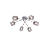 Avonnı Ar-60435-6K Krom Kaplama Modern Avize E27 Metal Cam 40Cm