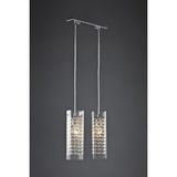 Avonni Av-1413-2k Krom Kaplama Modern Avize E27 Metal Cam 35x15 Cm