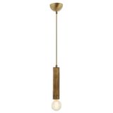 Avonni AV-1651-1E Eskitme Kaplama Modern Metal Ahşap Avize