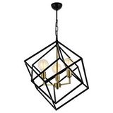 Avonni Av-1722-3bsy Siyah Boya Modern Avize E27 Metal 60 Cm Kaplama