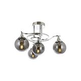 Avonni Av-1761-4k Krom Kaplama Modern Avize E27 Metal Cam 55 Cm