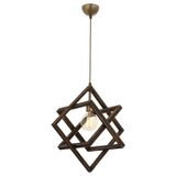 Avonni AV-1765-1E Eskitme Kaplama Modern Metal Ahşap Avize