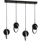 Avonni AV-1874-4Y-BSY HT808 Siyah Boyalı Modern Avize