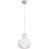 Avonni AV-1955-M1 Beyaz Boya Modern Avize E27 Metal Cam H: 80 Cm, Ø: 25 cm