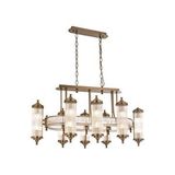 Avonni Av-35001-8e-ym Eskitme Kaplama Modern Avize E14 Metal Cam 105x55 Cm Boya