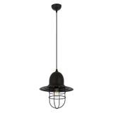 Avonni AV-4106-M26-BSY Siyah Boyalı E27 Metal 25 cm Modern Avize