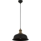 Avonni AV-4106-M27-BSY Siyah Boya Modern Avize E27 Metal H: 80 cm, Ø: 33 cm