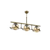 Avonni AV-4117-3EY Eskitme Kaplama Modern E27 Metal Cam 75x25cm Avize