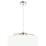 Avonni Av-4357-3k Krom Kaplama Modern Avize Led Metal 51 Cm Boya