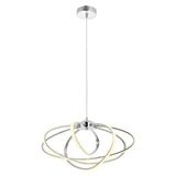 Avonni Av-4357-4k Krom Kaplama Modern Avize Led Metal 51 Cm Boya