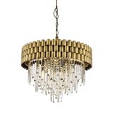 Avonni AV-60122-E60 Eskitme Kaplama Metal Kristal Cam cm Avize