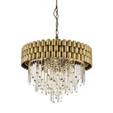 Avonni AV-60122-E60 Eskitme Kaplama Modern E27 Metal Kristal Cam 60cm Avize