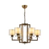 Avonni AV-60190-6E Eskitme Kaplama 70 cm Modern Avize
