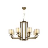 Avonni AV-60190-8E Eskitme Kaplama 80 cm Modern Avize