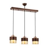 Avonni AV-60193-3Y-CPR Bakır Patina Boyalı 70x15 cm Modern Avize
