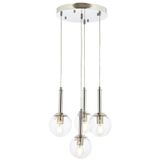 Avonni AV-60216-4KT Krom Kaplama 40 cm Modern Avize