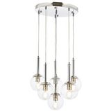 Avonni AV-60216-6KT Krom Kaplama 50 cm Modern Avize