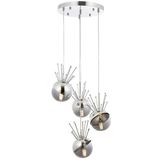 Avonni AV-60218-4KT Krom Kaplama 40 cm Modern Avize