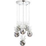 Avonni AV-60218-6KT Krom Kaplama 50 cm Modern Avize