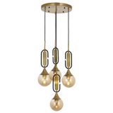 Avonni AV-60290-4ET Eskitme Kaplama Modern Avize