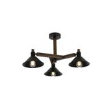 Avonni AV-60294-3BSY Siyah Boyalı Modern Avize