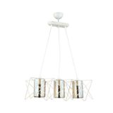 Avonni AV-65076-3Y-KRM Krem Boya Modern Avize E27 Metal Cam H: 70 cm, WxD: 60x20 cm