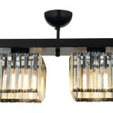 Avonni Av-65232-2Y-BSY Siyah Boyalı 40x15 cm Modern Avize