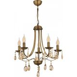 Avonni Av-7013-127-5e Eskitme Kaplama Modern Avize E14 Metal Kristal 50 Cm
