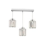 Avonni Av-7013-383-3s-k Krom Kaplama Modern Avize E27 Metal Kristal 30x12 Cm Boya
