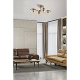 Avonni Av-7013-390-4e Eskitme Kaplama Modern Avize E27 Metal Cam 65 Cm Boya