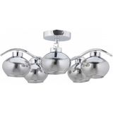 Avonni AV-7013-390-5K Krom Kaplama Modern Avize E27 Metal Cam 65 cm