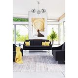 Avonni Av-7013-393-3k Krom Kaplama Modern Avize E27 Metal Cam 53 Cm