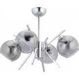 Avonni Av-7013-393-4k Krom Kaplama Modern Avize E27 Metal Cam 53 Cm