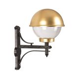 Avonni BAP-68060-BSY-OP Sarı/Siyah Elektrostatik Toz Boyalı Dış Mekan Aydınlatma, E27, Aluminyum, Polikarbon Cam, 40 Cm