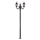 Avonni BDR-68184-2BSY-M3 Siyah Bahçe Aydınlatma Direği