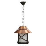 Avonni BFE-68049-BKR-OP Siyah/Kahverengi Bahçe Fener