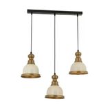 Avonni E27 Metal 60x60 cm Beyaz Boyalı Modern Avize