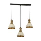Avonni E27 Metal 60x60 cm Beyaz Boyalı Modern Avize