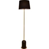 Avonni Lm-33005-bsy Siyah/eskitme Boya/kaplama Lambader E27 Ahşap Kumaş 40 Cm