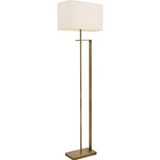 Avonni LM-9109-1E Eskitme Kaplama Lambader E27 Metal Kumaş H: 170 cm, WxD: 42x22 cm