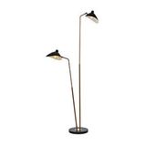 Avonni LM-9127-2BSY Siyah Boyalı Lambader