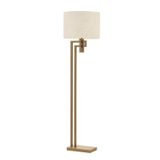 Avonni LM-9137-1EB Eskitme Boya Lambader E27 Metal Kumaş H: 155 cm, Ø: 40 cm