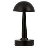 Avonni ML-64004-BSY Siyah Boya Masa Lambası LED Metal Pleksi H: 25 cm, Ø: 12 cm